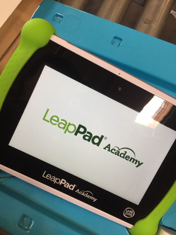 Photo 1 of LeapFrog LeapPad Academy Kids’ Learning Tablet, Green