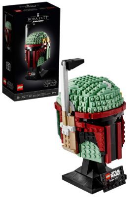 Photo 1 of LEGO Star Wars Boba Fett Helmet 75277 Building Kit, Cool, Collectible Star Wars Character Building Set (625 Pieces), Multicolor