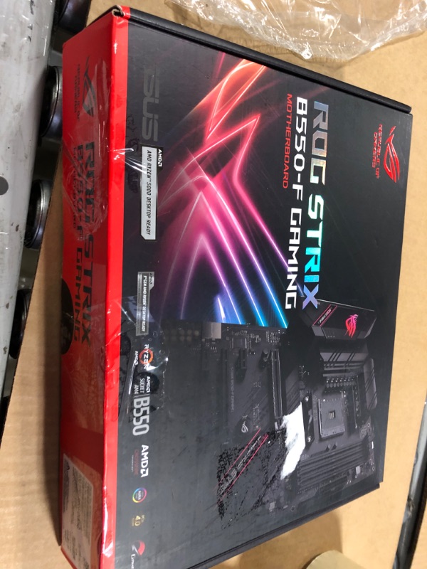 Photo 5 of ASUS - ROG STRIX B550-F GAMING AM4 Socket USB 3.2 AMD Motherboard - Black
