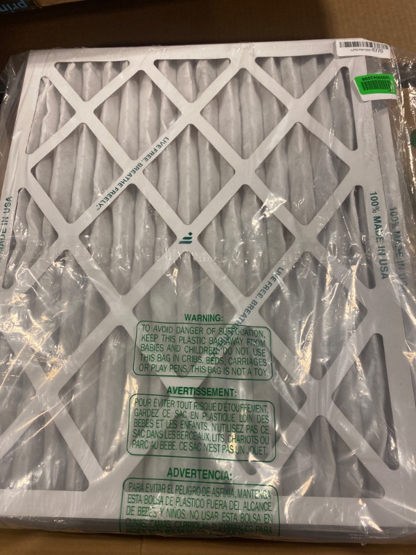 Photo 1 of AC air filters size 16 x 20 x 1 ***4 count 