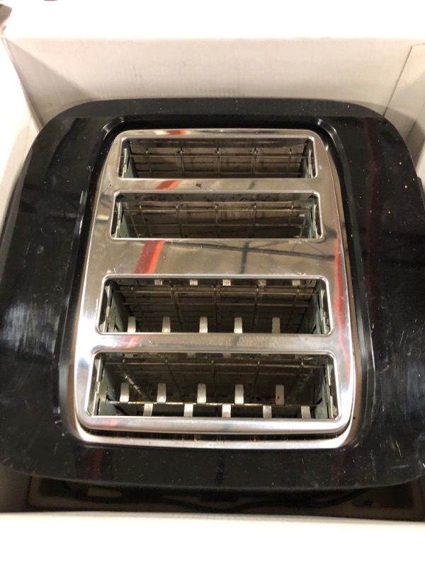 Photo 4 of ZWILLING Enfinigy Cool Touch Toaster 4 Slice with Extra Wide 1.5" Slots for Bagels, 7 Toast Settings, Even Toasting, Reheat, Cancel, Defrost, Black Black 4 slot Cool touch 4 slice Toaster
UNABLE TO TEST