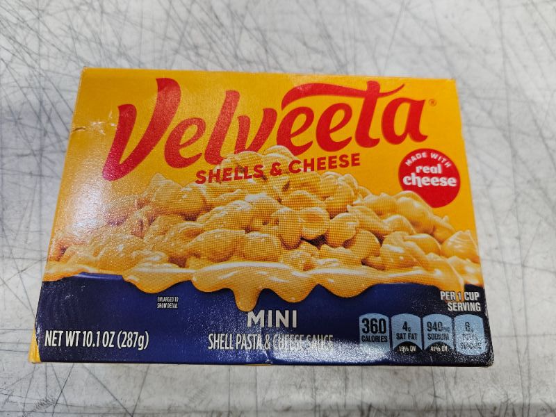 Photo 2 of Velveeta Shells and Cheese, Original Mini, 10.1 oz