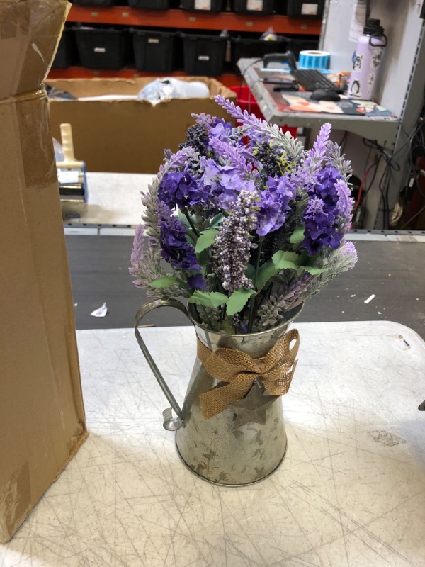 Photo 2 of ARTIFICIAL Lavender Farmhouse Arrangement