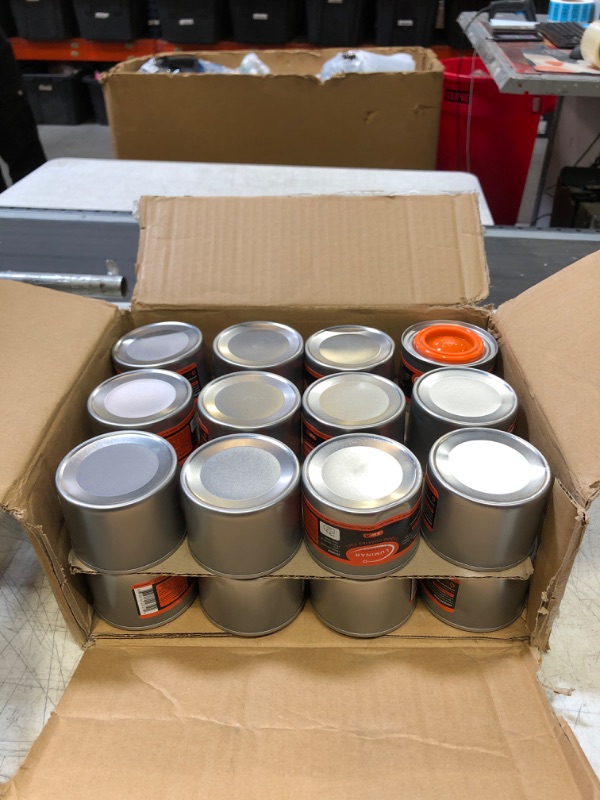 Photo 1 of 24 Pc 4 Hour Liquid Cooking Chafing Dish Fuel Cans, Food Warmer Heat for Buffet Burners, Parties, Weddings, Banquets, Catering Events, Bulk, Easy to O
