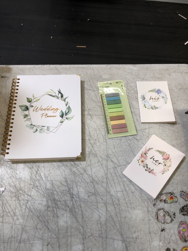 Photo 1 of wedding planner notebook