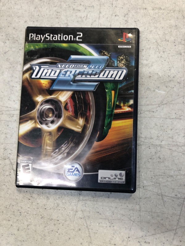 Photo 2 of Need for Speed Underground 2 - PlayStation 2 PlayStation2 ** SLIGHTLY DAMDAGED // UNABLE TO TEST 