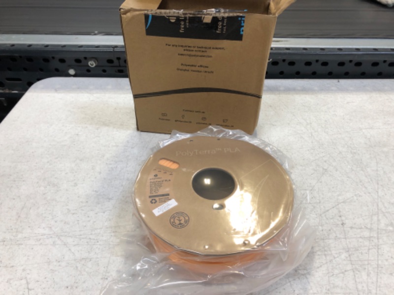 Photo 3 of Polymaker Matte PLA Filament 1.75mm Army Beige, 1.75 PLA 3D Printer Filament 1kg - PolyTerra 1.75 PLA Filament Matte Beige 3D Printing Filament (1 Tree Planted)