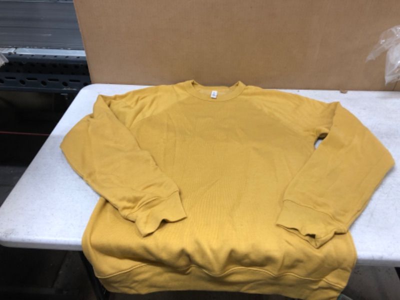 Photo 2 of LARGE ------------Crewneck Sweatshirt 12000 - Old Gold_