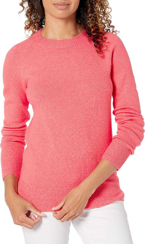 Photo 1 of Amazon Essentials Women's Classic-Fit Soft Touch Long-Sleeve Crewneck Sweater (Available in Plus Size) XL 