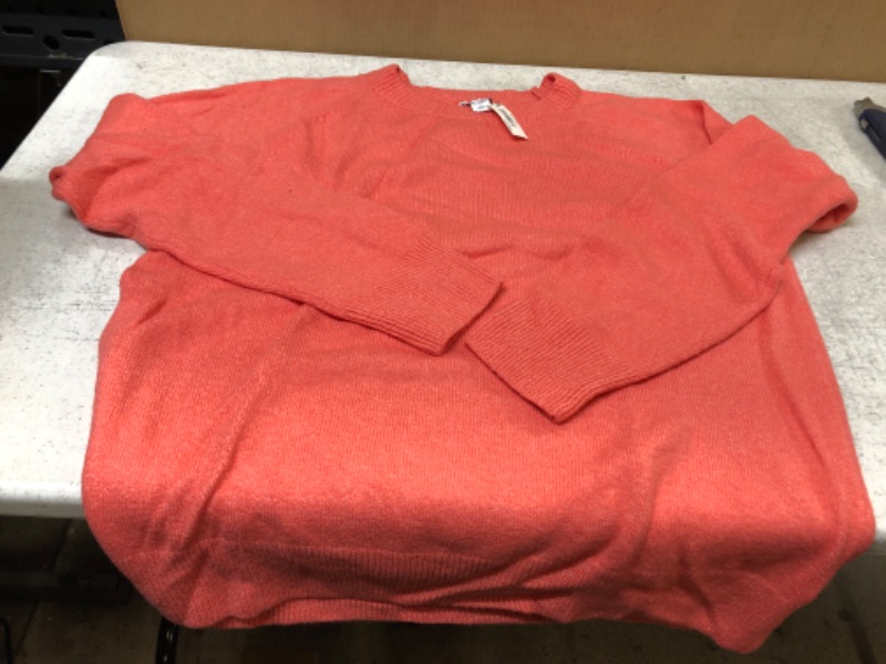 Photo 2 of Amazon Essentials Women's Classic-Fit Soft Touch Long-Sleeve Crewneck Sweater (Available in Plus Size) XL 