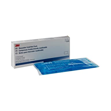 Photo 1 of 3M 4" X 10" Nexcare Reusable Gel Cold or Hot Pack With Cover (2 Per Box)