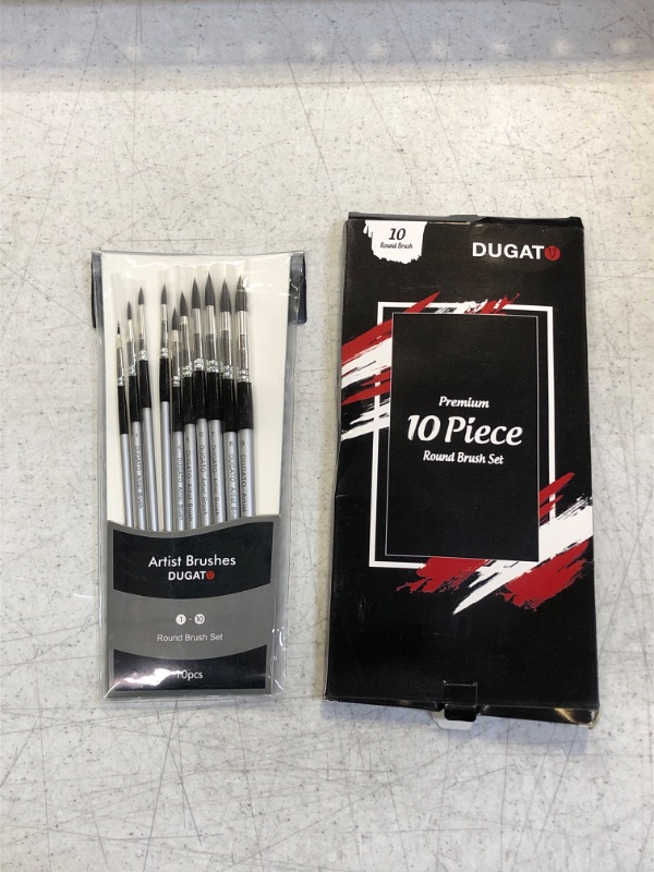 Photo 1 of 10 PC DUGAT ROUND BRUSH SET