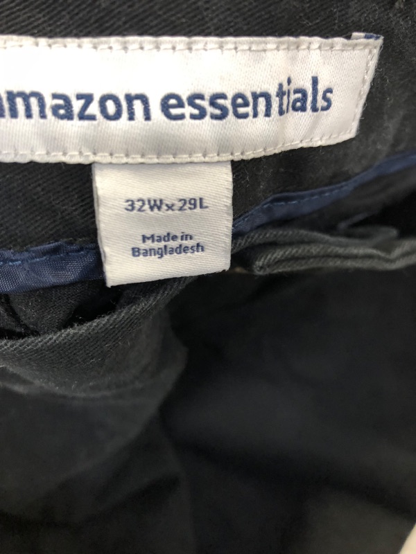 Photo 3 of 32x29 work pants amazon essentials, black 