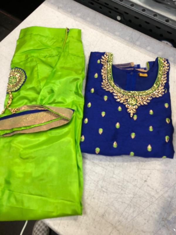 Photo 1 of ASHWINI GIRLS SKIRT AND  TOP BLUE 10-11 YEARS 