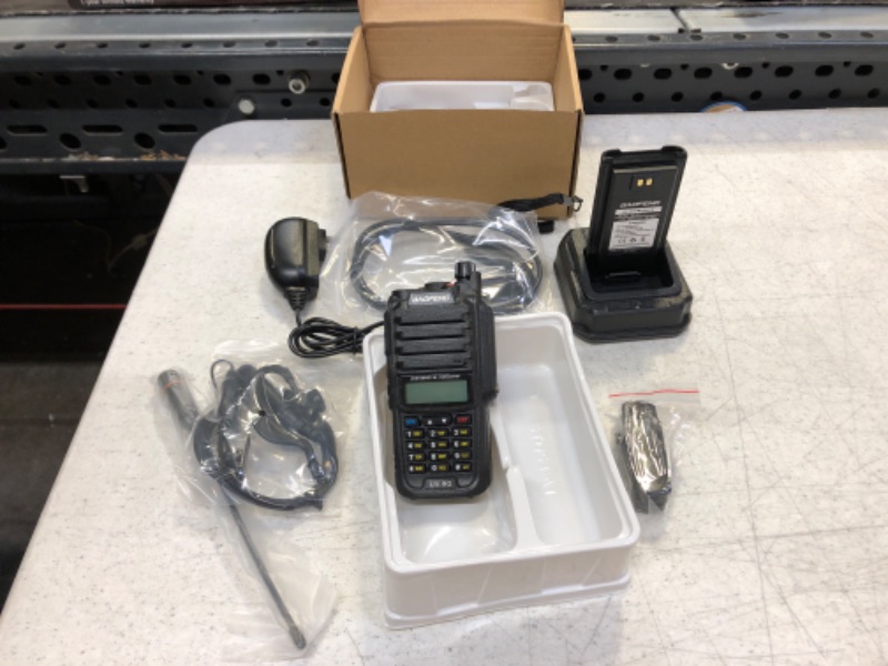 Photo 2 of BAOFENG UV-9G GMRS Radio Waterproof IP67, Outdoors Two Way Radios Long Range Rechargeable, Handheld Dual Band NOAA Scanner, GMRS Repeater Capable, Programming Cable Included
Visit the BAOFENG Store