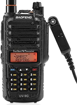 Photo 1 of BAOFENG UV-9G GMRS Radio Waterproof IP67, Outdoors Two Way Radios Long Range Rechargeable, Handheld Dual Band NOAA Scanner, GMRS Repeater Capable, Programming Cable Included
Visit the BAOFENG Store