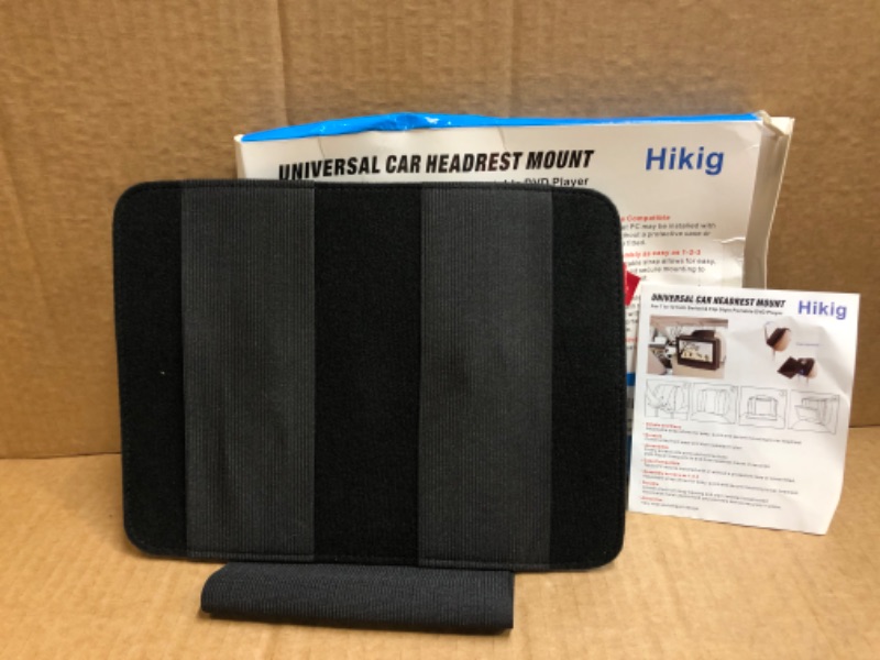 Photo 1 of hiking universal car headrest mount for car dvd video player