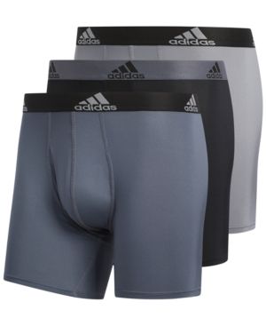 Photo 1 of Adidas Performance Mens 3 PCS Boxer Briefs, 
SIZE Medium , Black
