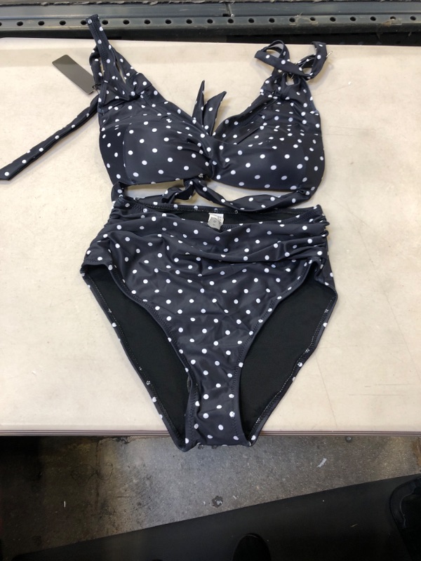 Photo 1 of 2 PIECE BLACK SWIMSUIT S