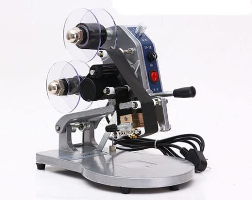 Photo 1 of TOPCHANCES New DY-8 Manual Hand Operated Hot Stamp Printer Coding Machine Date Coder Ribbon Coder 220V 60W
