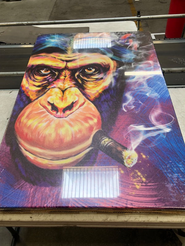 Photo 1 of 25X34 INCH GORILLA WALL ART 