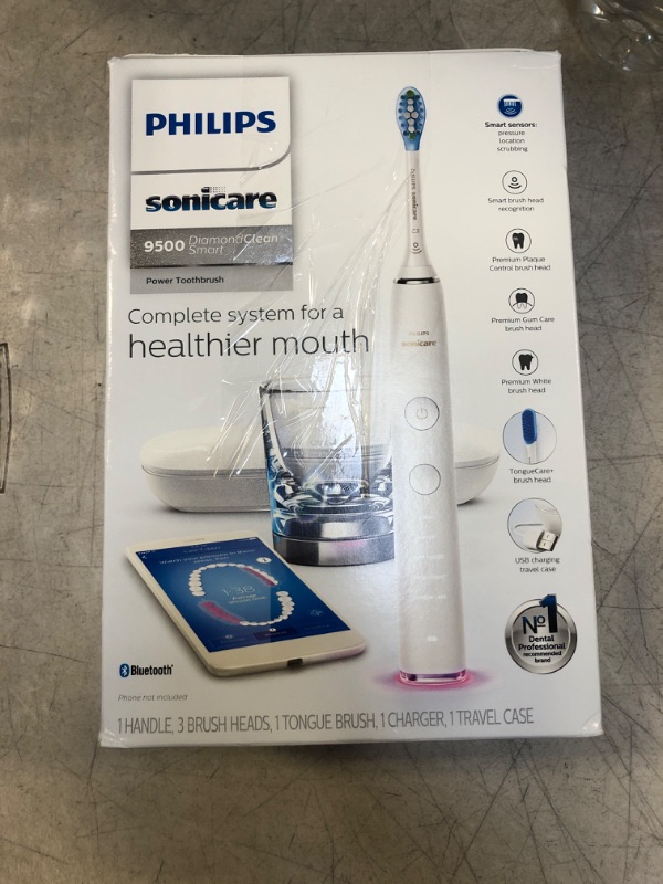Photo 1 of Philips Sonicare HX9924/01 DiamondClean Smart 9500 Rechargeable Electric Toothbrush