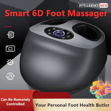 Photo 1 of 2023 New 6D Smart Foot Massager Device Hot Compress Therapy Instrument Infrared Warm Moxibustion Physical
