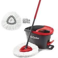 Photo 1 of O-Cedar EasyWring Microfiber Spin Mop and Bucket Cleaning System
