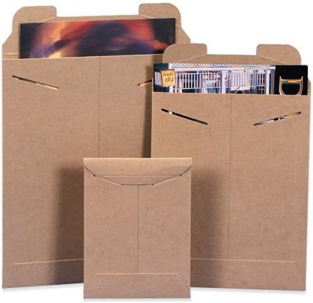 Photo 1 of 13" x 18" Kraft Stayflat Mailers  (RM6) Category: Mailers and Pouches
