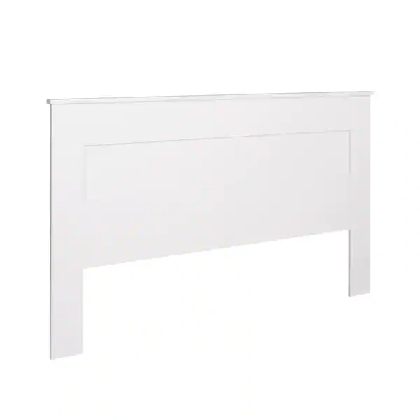 Photo 1 of White King Flat Panel Headboard
