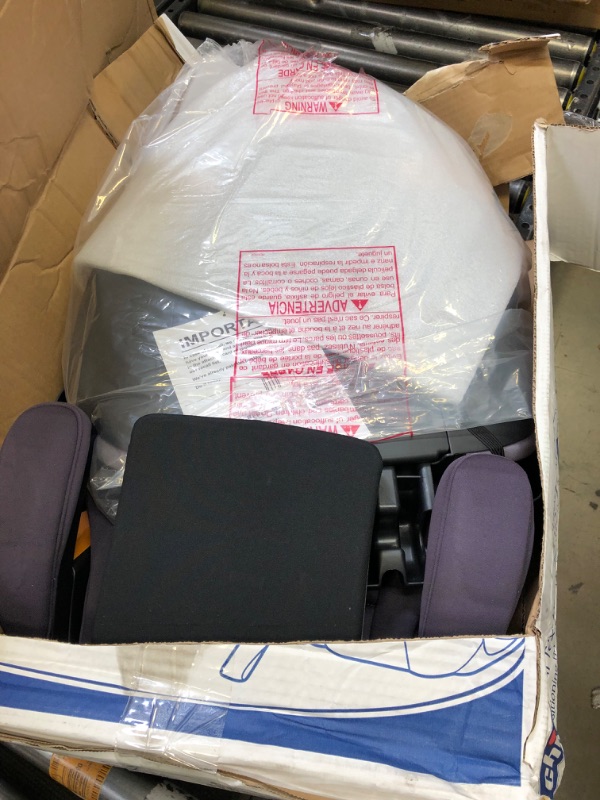 Photo 1 of Chicco KidFit ClearTex Plus 2-in-1 Belt-Positioning Booster Car Seat, Backless and High Back Booster Seat, for Children Aged 4 Years and up and 40-100 lbs. | Lilac/Purple KidFit Plus with ClearTex® No Chemicals Lilac