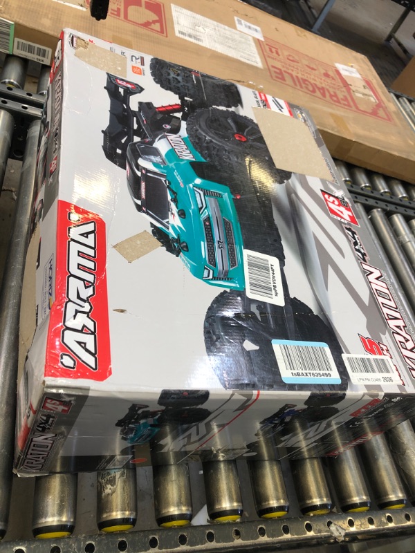 Photo 2 of ARRMA RC Truck 1/10 KRATON 4X4 4S V2 BLX Speed Monster Truck RTR (Batteries and Charger Not Included), Teal, ARA4408V2T1