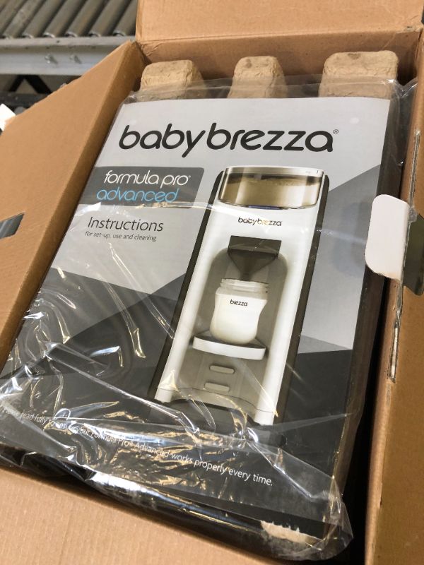 Photo 2 of New and Improved Baby Brezza Formula Pro Advanced Formula Dispenser Machine - Automatically Mix a Warm Formula Bottle Instantly - Easily Make Bottle with Automatic Powder Blending