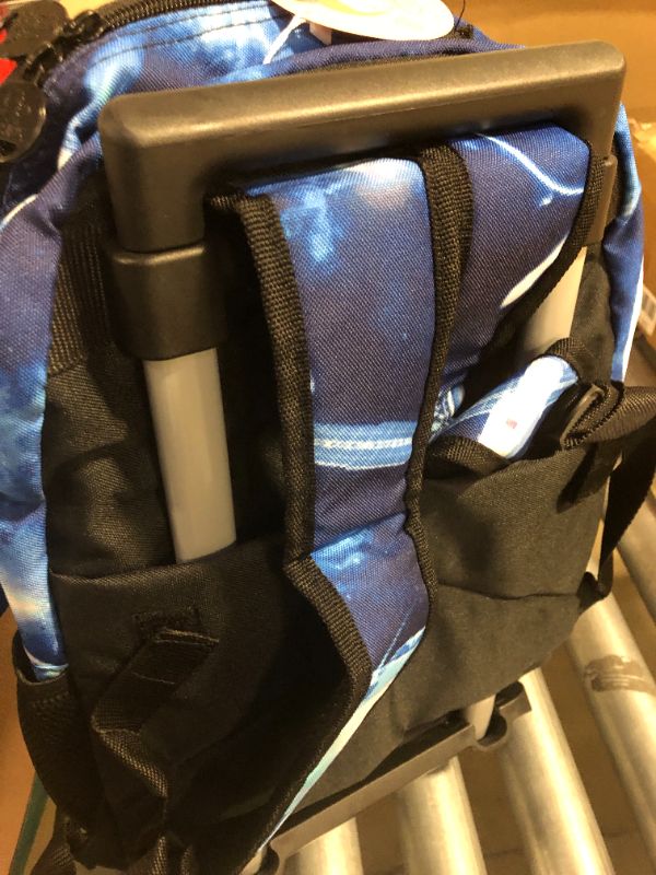 Photo 4 of 3PCS Rolling Backpack for Girls and Boys? Kids Unicorn Dinosaur Wheeled Bookbag Astronaut Dinosaur
