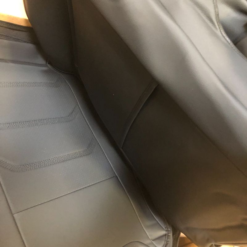 Photo 1 of LEYJOIN Full Coverage Faux Leather Custom Car Seat Covers Fit for 2019 2020 2021 2022 RAV4/RAV4 Hybrid (Black, 2019-2022 Toyata RAV4 Adventure and TRD-Off)