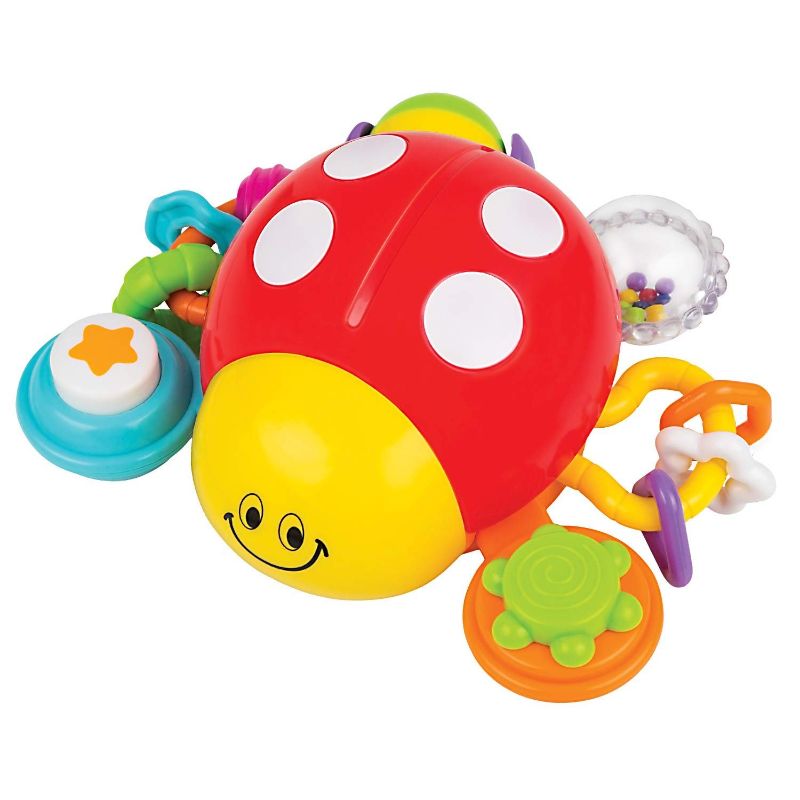 Photo 1 of KiddoLab Lilly the Bug Press & Crawl Musical Activity Toy. Ladybug Baby Nursery Early Development Toy. Crawling Toys for Learning Educational Toys S
