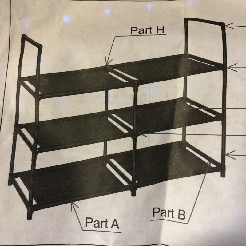 Photo 1 of 3-TIER SHOE RACK