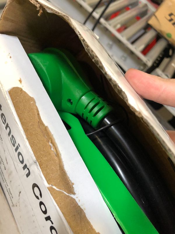 Photo 1 of RVGUARD 30 Amp 50 Foot RV Extension Cord, Heavy Duty 10/3 Gauge STW Cord with LED Power Indicator and Cord Organizer, TT-30P/R Standard Plug, Green, ETL Listed 50 Feet Green 30 Amp