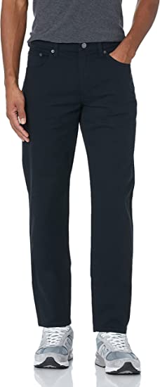 Photo 1 of Amazon Essentials Men's Straight-Fit 5-Pocket Stretch Twill Pant 31X28 L 
