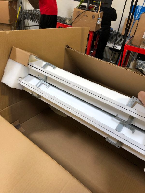 Photo 1 of Lifgright 4PCS 2x2 LED Panel, 2x2 LED Drop Ceiling Light Fixture,5500K Daylight White,45W,5800lm,0-10V Dimmable,Recessed Back-Lit Drop LED Panel Ceiling Light,Works from 110-277V AC(4 Packs of 2x2FT) 2x2-4Pack