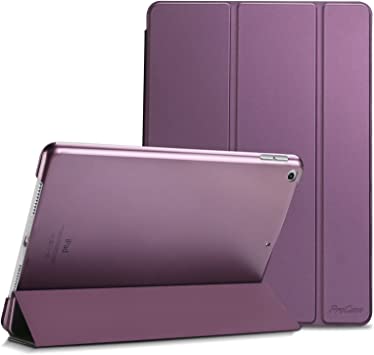 Photo 1 of ProCase iPad 10.2 Case iPad 9th Generation 2021/ iPad 8th Generation 2020/ iPad 7th Generation 2019 Case, Slim Stand Hard Back Shell Protective Smart Cover Case for iPad 10.2 Inch -Purple
