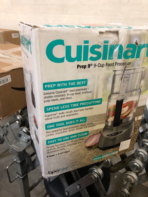 Photo 1 of Cuisinart CFP-9GMPCY Food Processor, 9-Cup, Gunmetal
