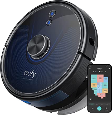 Photo 1 of eufy RoboVac L35 Hybrid Robot Vacuum and Mop with 3,200Pa Ultra Strong Suction, iPath Laser Navigation, Multi Floor Mapping, Advanced App Control, Controllable Water Tank, Compatible with Alexa
