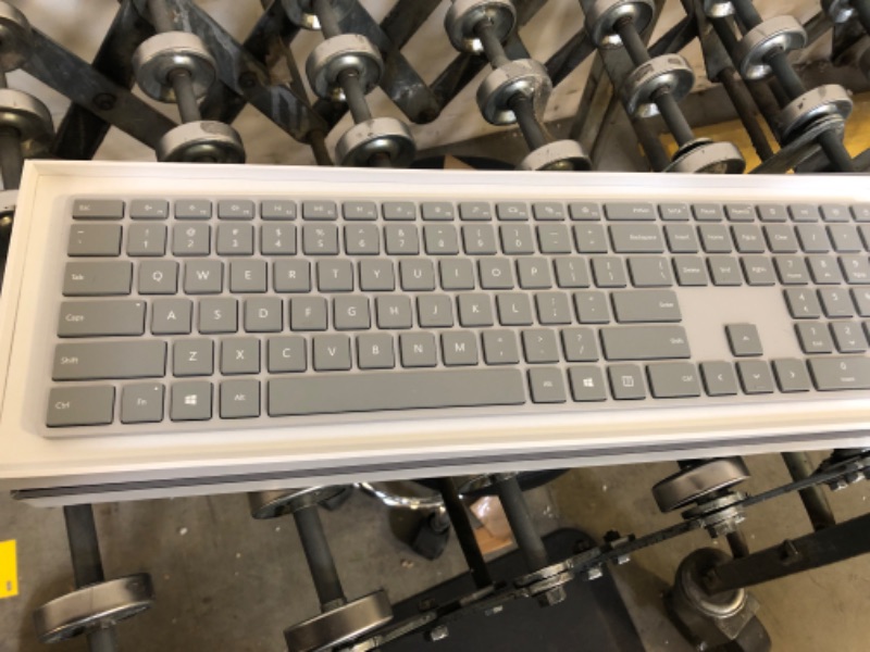 Photo 2 of Microsoft Wireless Surface Keyboard, WS2-00025, Silver
