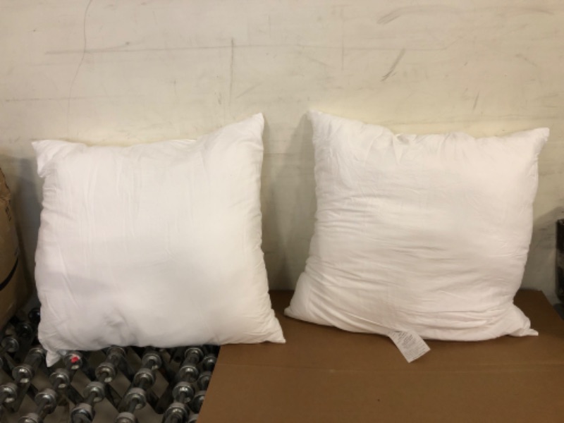 Photo 1 of 2 pillows 26 x26