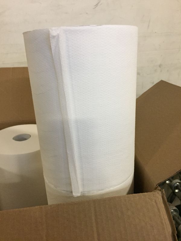 Photo 2 of High Capacity (Tad) Paper Towels - Hand Towels 10 Inch Wide Rolls (6 Rolls) Premium Quality Fits Touchless Automatic roll Towel Dispenser