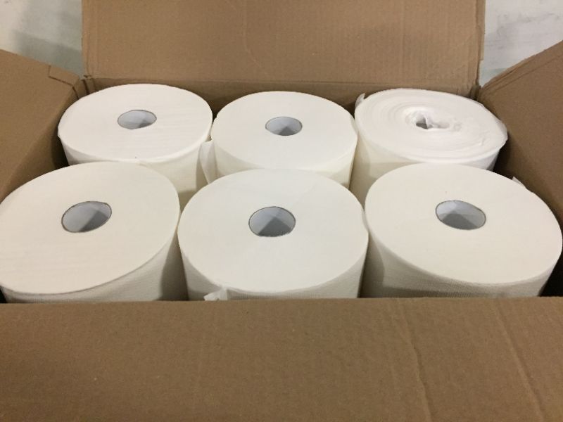 Photo 3 of High Capacity (Tad) Paper Towels - Hand Towels 10 Inch Wide Rolls (6 Rolls) Premium Quality Fits Touchless Automatic roll Towel Dispenser