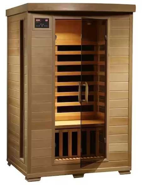 Photo 1 of ***PARTIAL SET - NONREFUNDABLE - NOT FUNCTIONAL - FOR PARTS ONLY - SEE COMMENTS***
2-Person Hemlock Infrared Sauna with 6 Carbon Heaters 