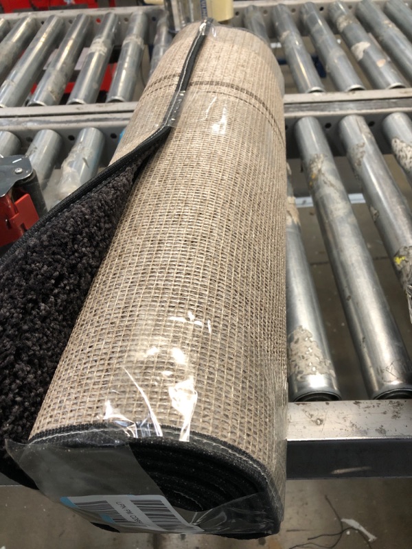 Photo 1 of 1'11"x 6' Black Runner Rug 