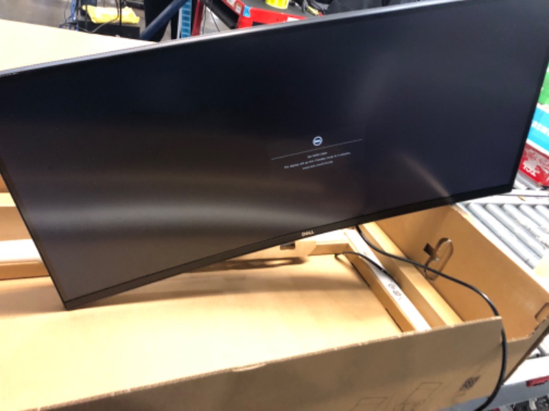 Photo 2 of (PARTS ONLY)Dell 34 Inch Ultrawide , WQHD (Wide Quad High Definition), Curved USB-C Monitor (P3421W), 3440 x 1440 at 60Hz, 3800R Curvature, 1.07 Billion Colors, Adjustable, Black